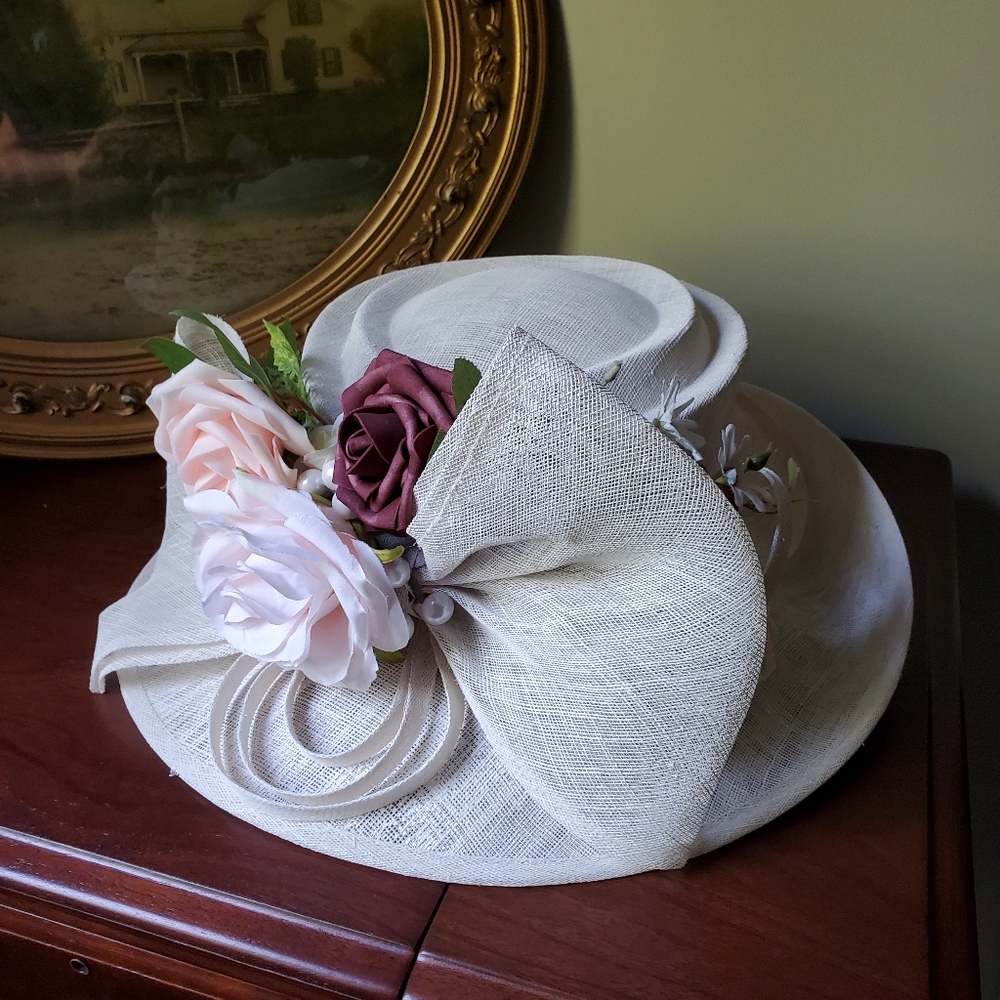 Sinamay Hat - Derby, Easter, Wedding